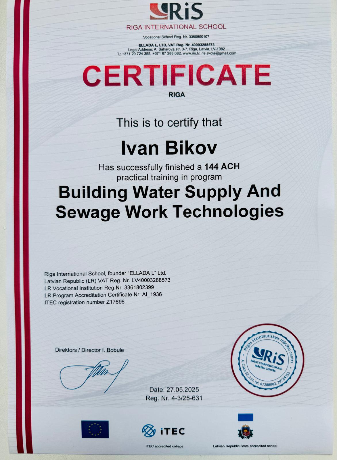 Water and sewage